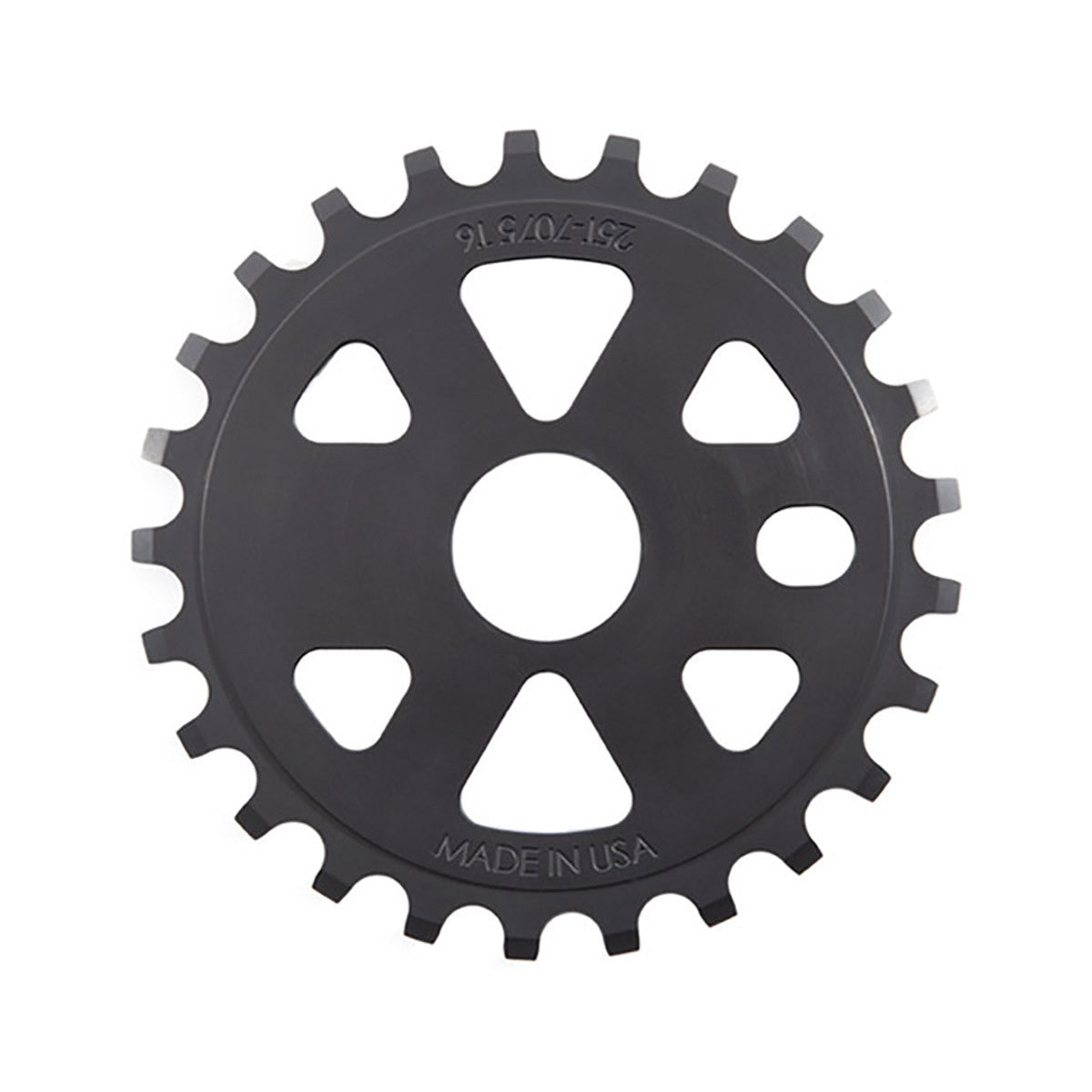 S&M X-Man BMX Sprocket - 25T, Black