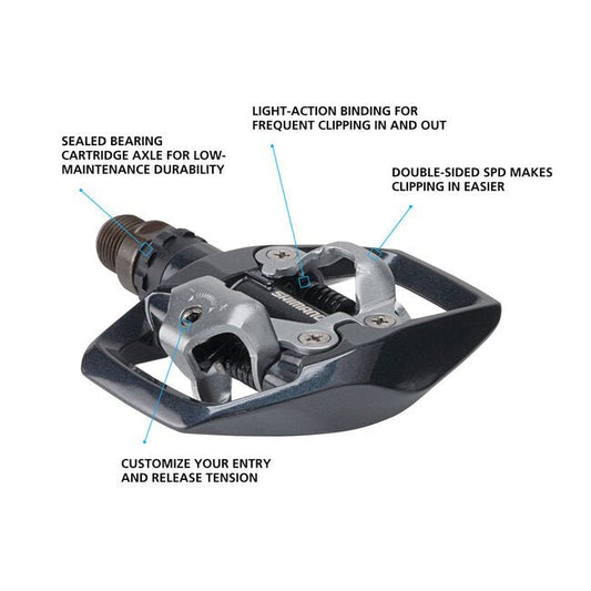 Shimano PD-ED500 Dual Sided SPD Pedals