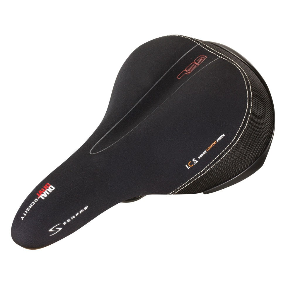 Serfas DDM-200 Dual Density® Men’s Comfort w/ Lycra Cover Saddle