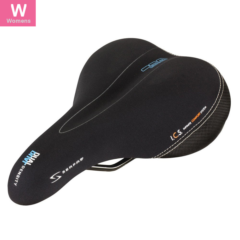 Serfas DDL-200 Dual Density® Women’s Comfort w/ Lycra Cover Saddle