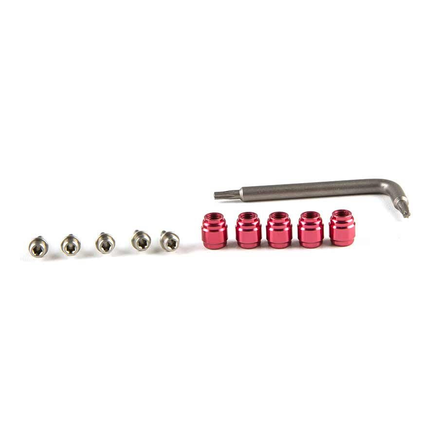 SRAM Stealthamajig Hydraulic Disc Brake Hose Fitting Kit: Includes 5 Threaded Hose Barbs, 5 Compression Fittings, 1 T8 Torx Wrench