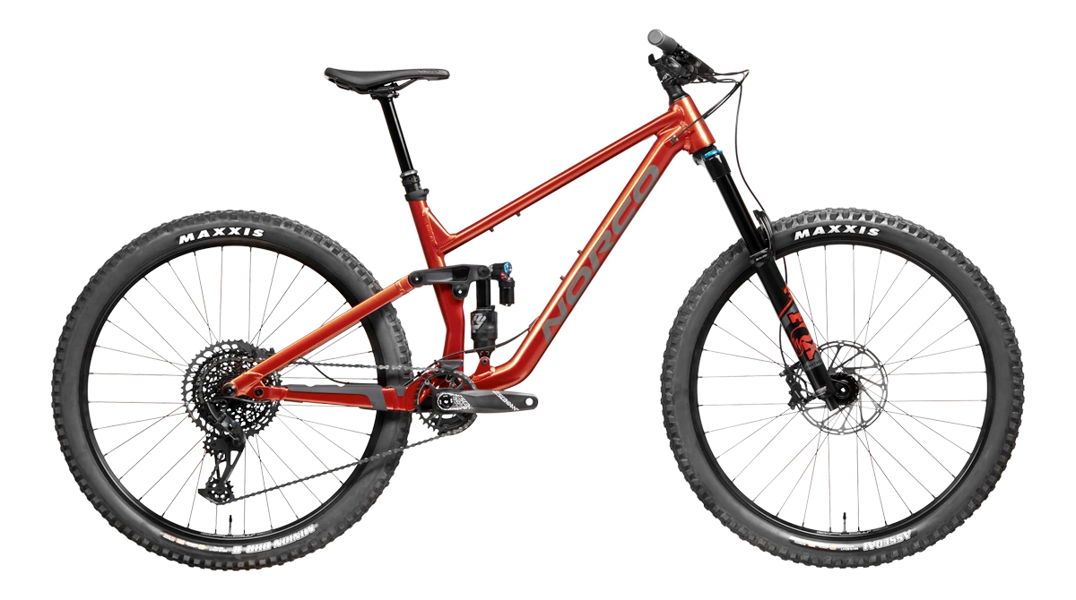 Norco Sight A2 Sram Dual Suspension Mountain Bike 29 Orange Grey Alaska Bicycle Center