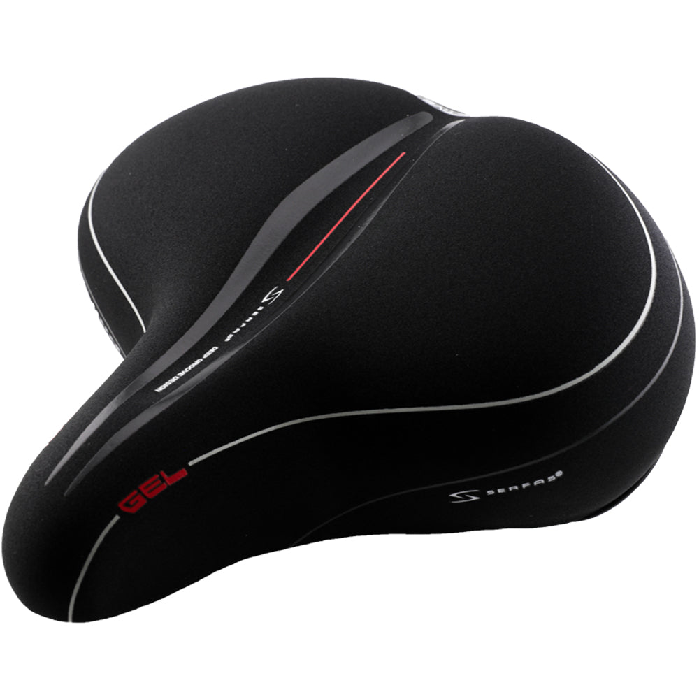 Serfas FS-CR Full Suspension Cruiser w/ Lycra Cover Saddle