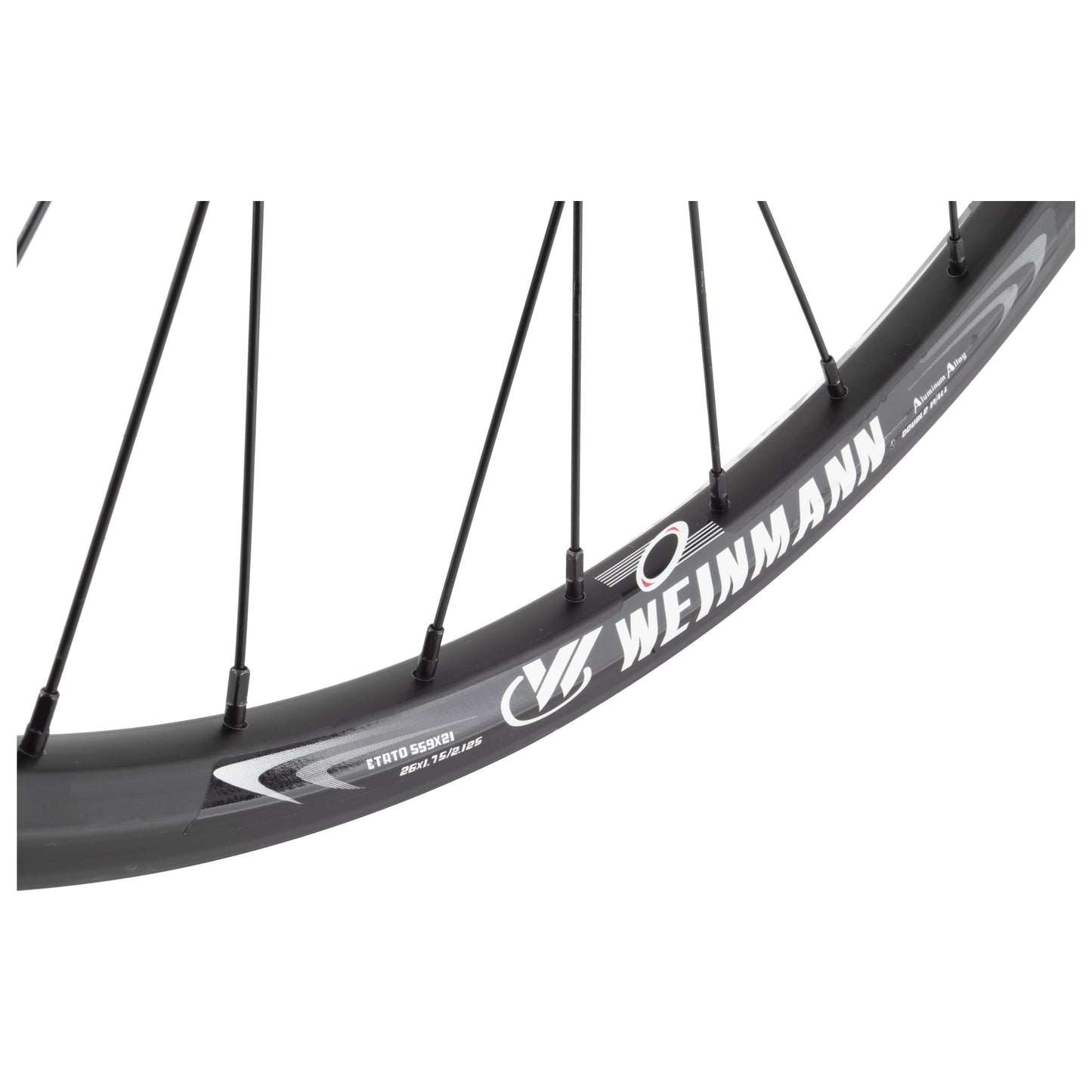 Wheelmaster 26" Alloy Mountain Disc Double Wall Rear Wheel - 8-10s Cass, 6 Bolt, QR