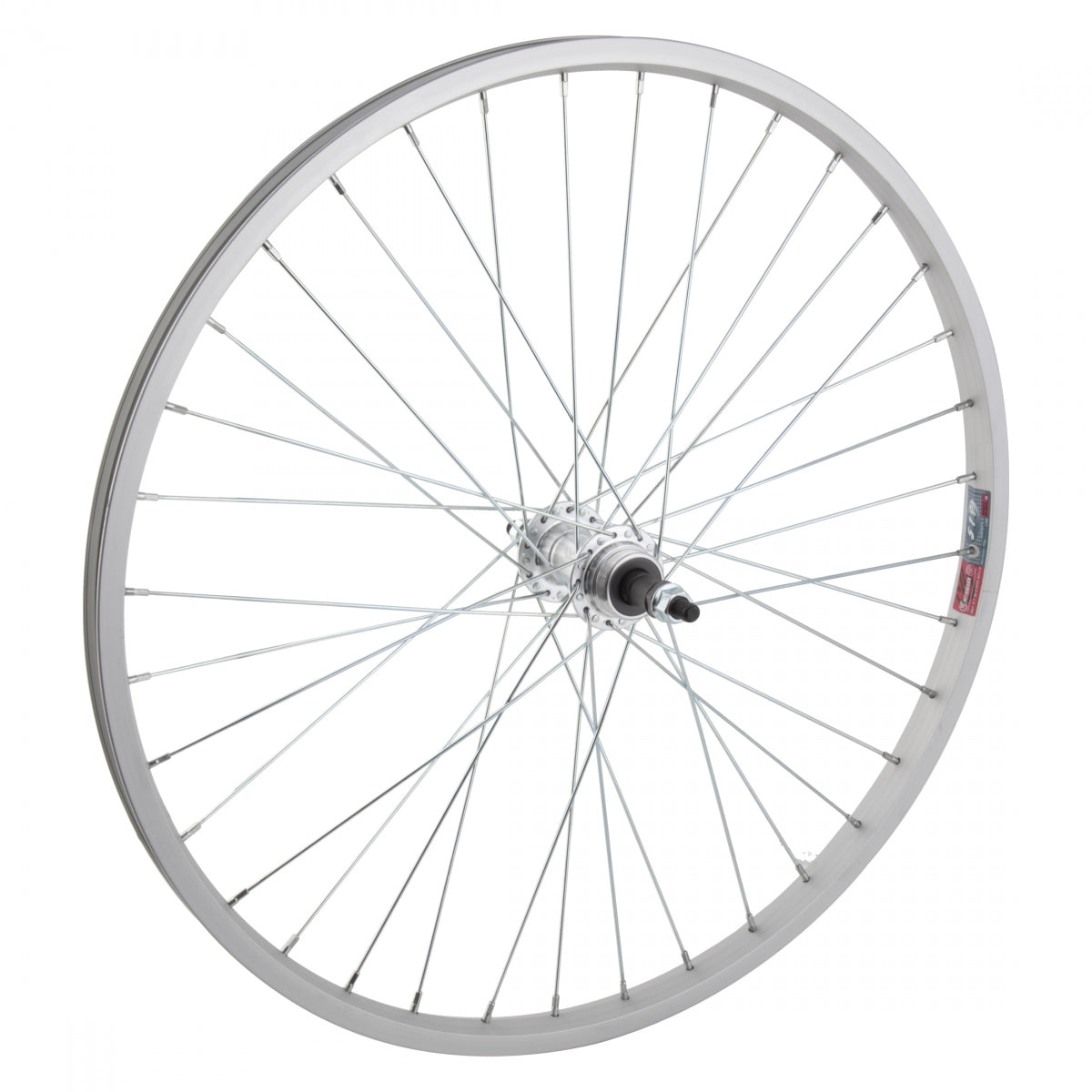 Wheelmaster 24" Alloy Mountain Rear Wheel - Freewheel, 5/6/7sp, Silver