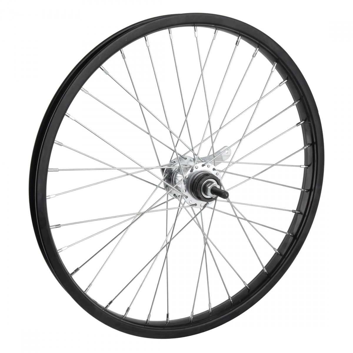 Wheelmaster 20" Steel Juvenile Wheel - Coaster Brake, Black