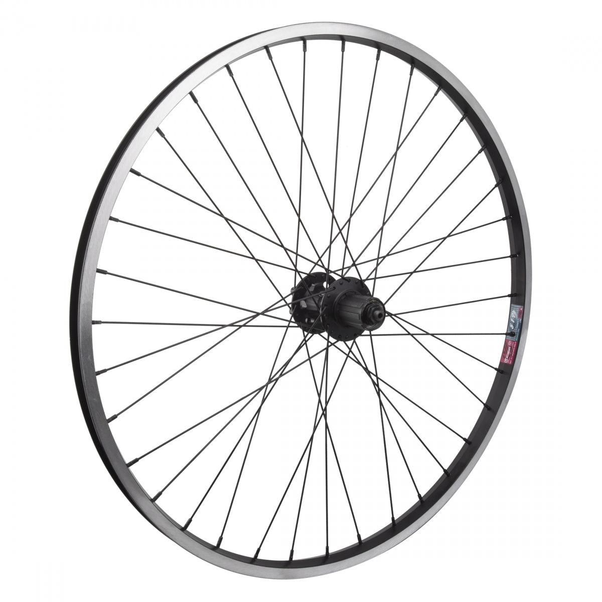 Wheelmaster 26" Alloy Mountain Disc Single Wall Rear Wheel - Rim/Disc, 8-10s Cass