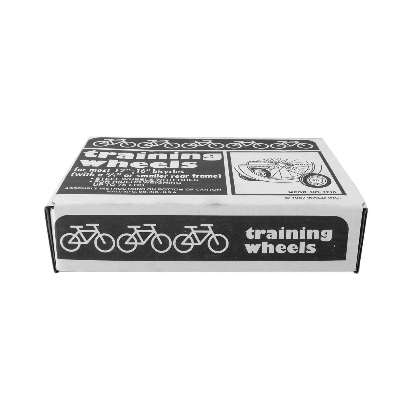 Wald #1216 Training Wheels - for 12 to 16" Bicycles