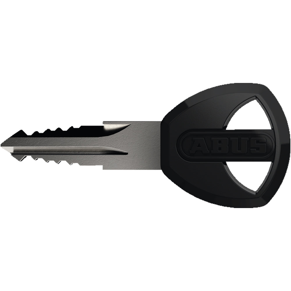 ABUS Primo 5510 Keyed Coiled Cable Lock: 180cmx10mm With Mount, Black