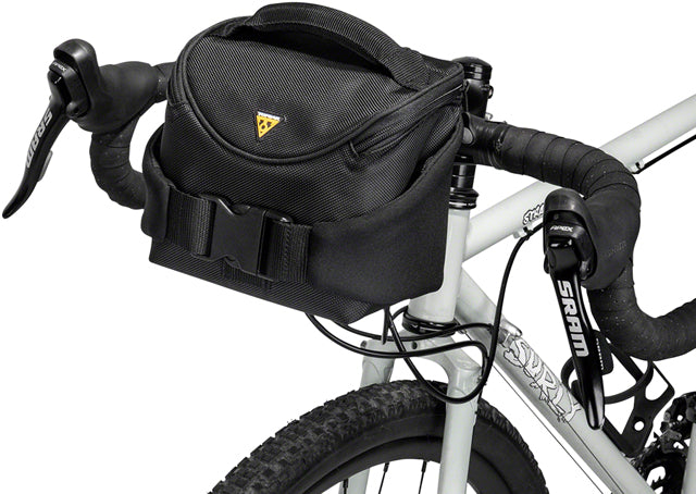 Topeak Compact Handlebar Bag/Fanny Pack - Includes Fixer 8, Black