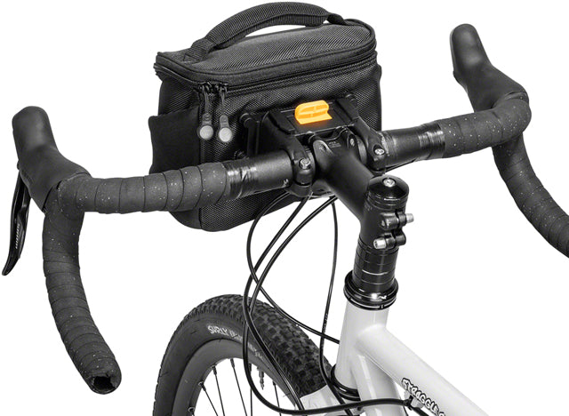 Topeak Compact Handlebar Bag/Fanny Pack - Includes Fixer 8, Black