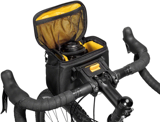 Topeak Compact Handlebar Bag/Fanny Pack - Includes Fixer 8, Black