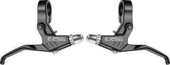 Tektro MT2.1 Eclipse Linear Pull/Cantilever Brake Lever Set, Black