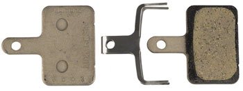 Shimano M05-RX Disc Brake Pads and Springs - Resin Compound, Steel Back Plate, One Pair