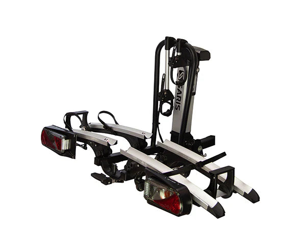 Saris Door County 2-Bike Motorized Hitch Rack, Electric Lift, Easy Tilt & Electric Rear Lights