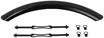 Ortlieb Quick-Rack Mudguard - 72mm, Black