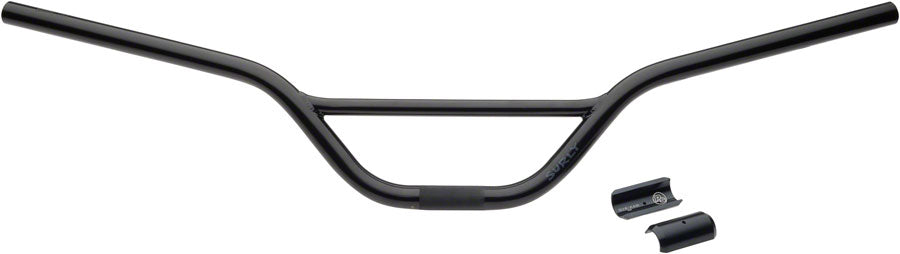 Surly Sunset Bar Handlebar - 22.2mm Clamp, 820mm Width, 110mm Rise, Chromoly, Black