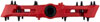 RaceFace Chester Pedals - Platform, Composite, 9/16", Large, Red