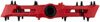 RaceFace Chester Pedals - Platform, Composite, 9/16", Large, Red