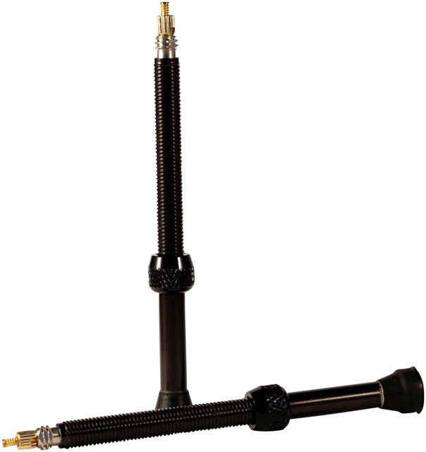 Stan's NoTubes Alloy Valve Stems - 80mm, Pair, Black