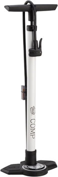 Planet Bike Comp 2.0 Floor Pump: White