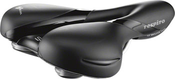 Selle Royal Respiro Saddle - Manganese, Black, Moderate