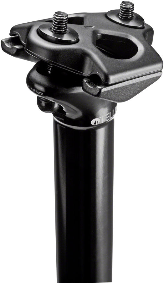 SDG Tellis Dropper Seatpost - 34.9mm, 150mm, Black