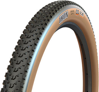 Maxxis Ikon Tire - 26 x 2.2, Tubeless, Folding, Black/Dark Tan, Dual, EXO