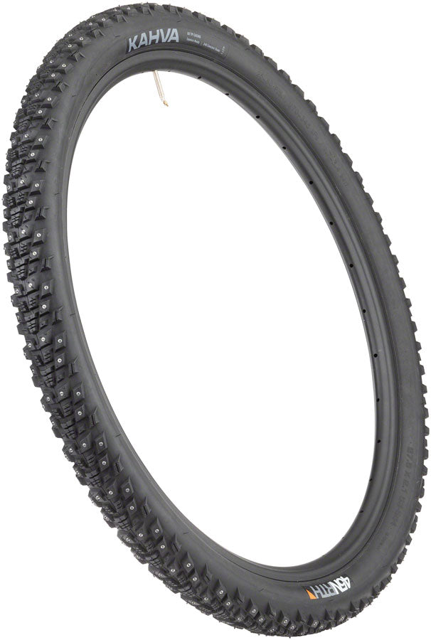 45NRTH Kahva Tire - 29 x 2.25, Tubeless, Folding, Black, 60 TPI, 252 Concave Carbide Studs