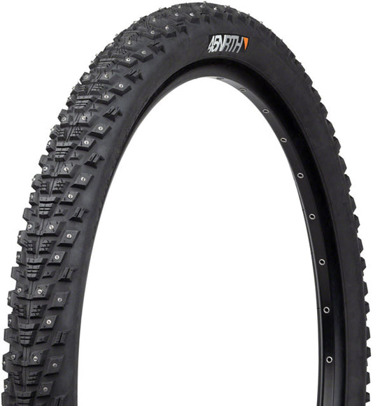 45NRTH Kahva Tire - 29 x 2.25, Clincher, Wire, Black, 33 TPI, 252 Carbide Steel Studs