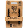 WTB TCS Max-Flow Tubeless Valves - 44mm, Black, Pair