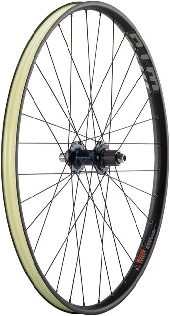 Quality Wheels Shimano SLX / WTB ST i30 Rear Wheel - 29", 12 x 148mm, Center-Lock, Micro Spline, Black