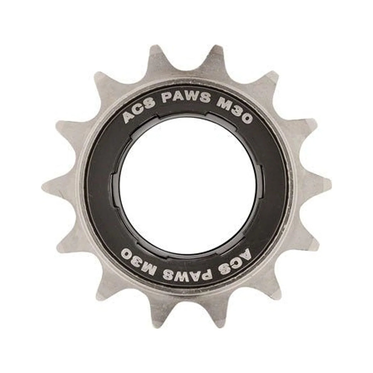 ACS PAWS M30 Freewheel - 14t, Nickel (Single-Speed Freewheel) – studio product photo