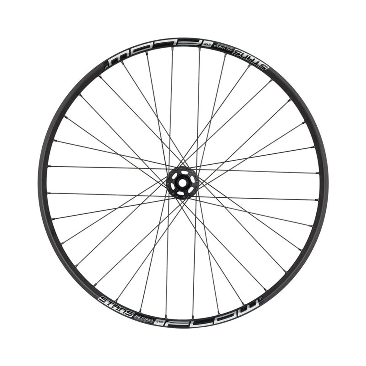 Quality Wheels Bear Pawls / Flow S1 Front Wheel - 27.5", 15 x 110mm, 6-Bolt, Black – Basic Replacement Quality Wheels Bear Pawls / Flow S1 Front Wheel - 27.5", 15 x 110mm, 6-Bolt, Black (Bicycle Wheels) (view 2 of 4)