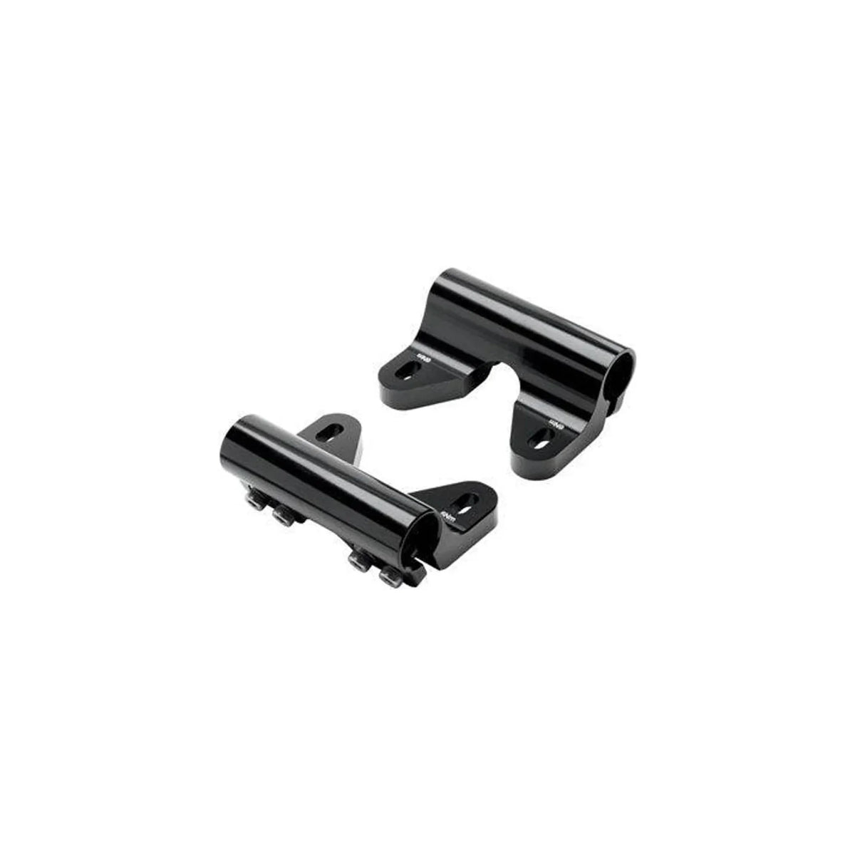 Benno Rail Clamp Plus Set - Boost EVO 4- 2020-21, Black (Cargo Bike Accessory) – studio product photo