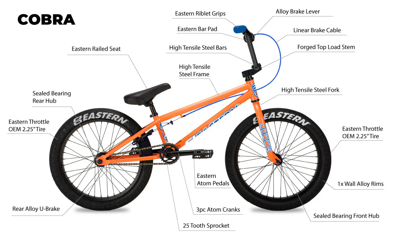Eastern Cobra 20" BMX Bicycle