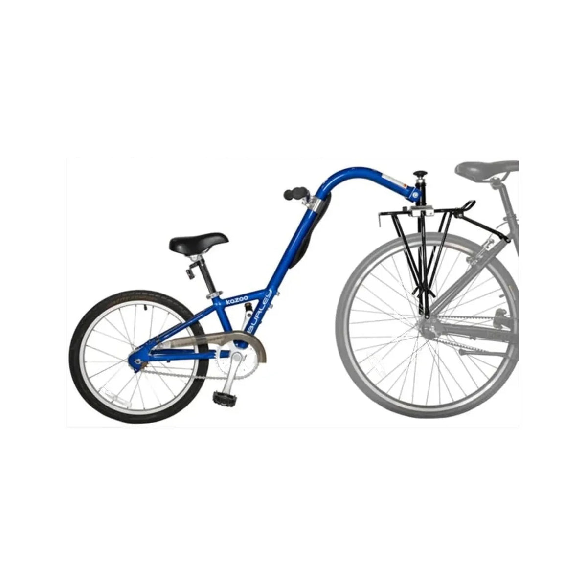 Burley Kazoo Trailercycle - Single-Speed, Blue (Bicycle Child Seats) – close-up detail