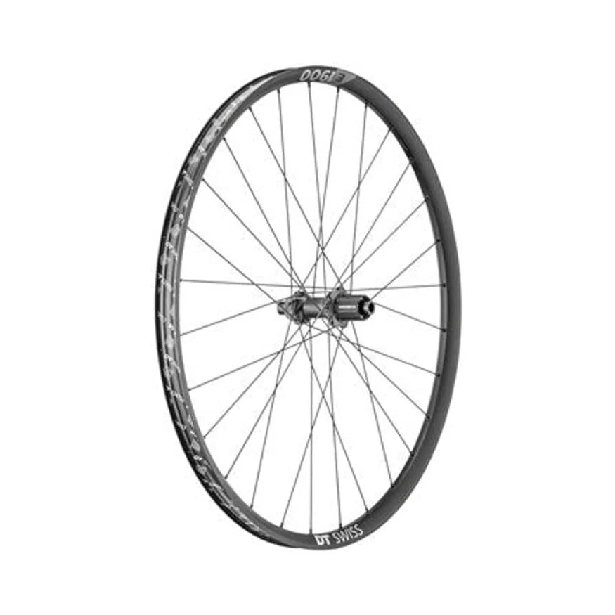 DT Swiss E 1900 Spline 30 Rear Wheel - 27.5", 12 x 148mm, Center-Lock, HG 11 MTN, Black (Bicycle Wheels) – studio product