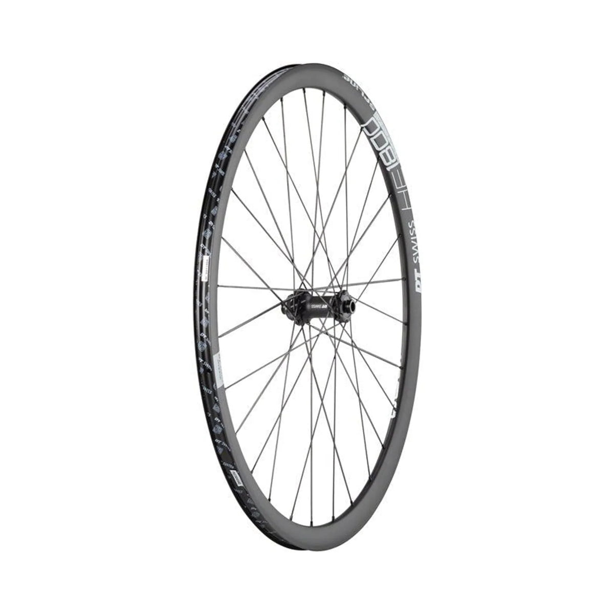DT Swiss EXC 1200 Spline 35 Front Wheel - 27.5", 15 x 110mm Boost, Center-Lock, Black (Bicycle Wheels) – detail angle