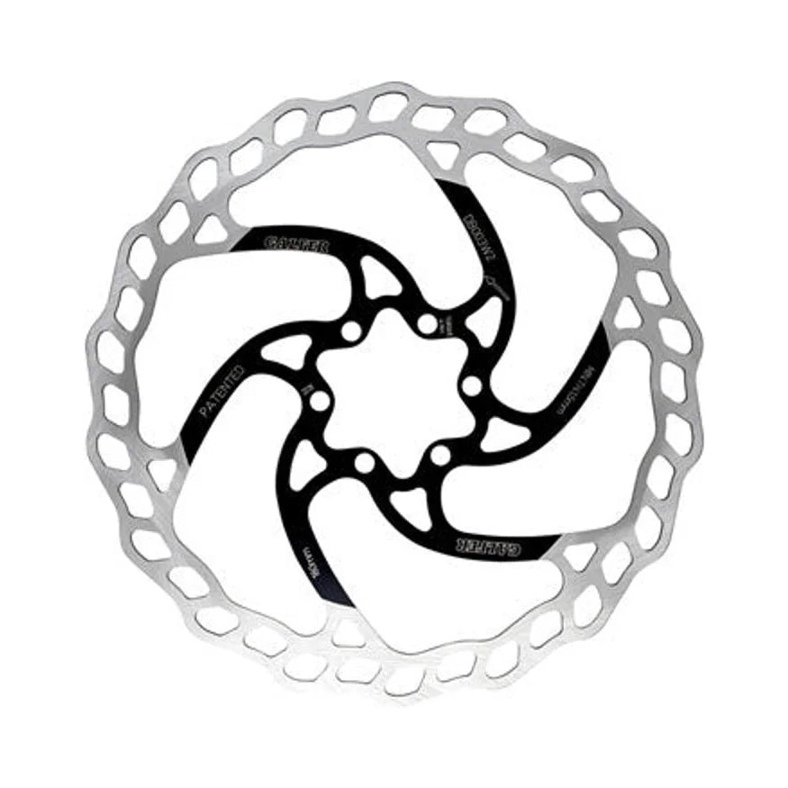 Galfer MTB/E-Bike Disc Brake Rotor - 180mm, 6-Bolt, 2.0mm (Bicycle Brake Rotors) – studio product photo