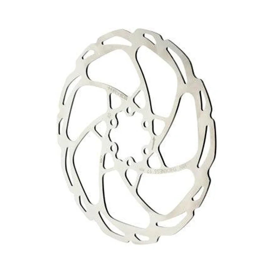 Hayes D-Series Disc Brake Rotor - 160mm, 6-Bolt, Silver (Bicycle Brake Rotors) – studio product photo