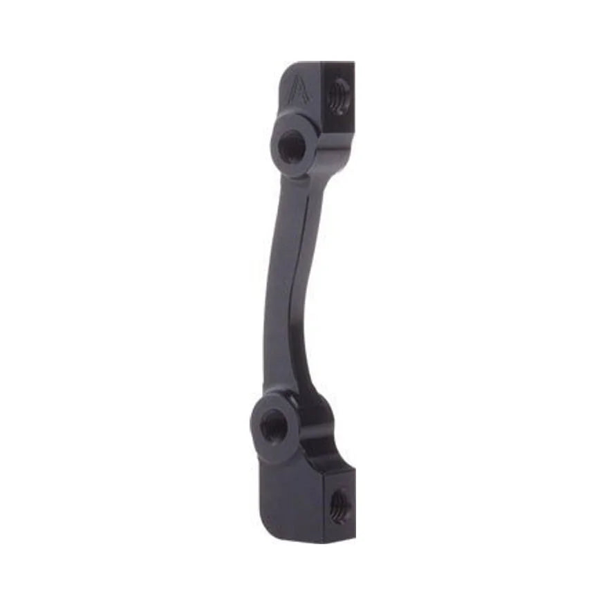 Hope 140 Rear or 160m Front 74mm to IS Disc Brake Adaptor Black – studio product photo