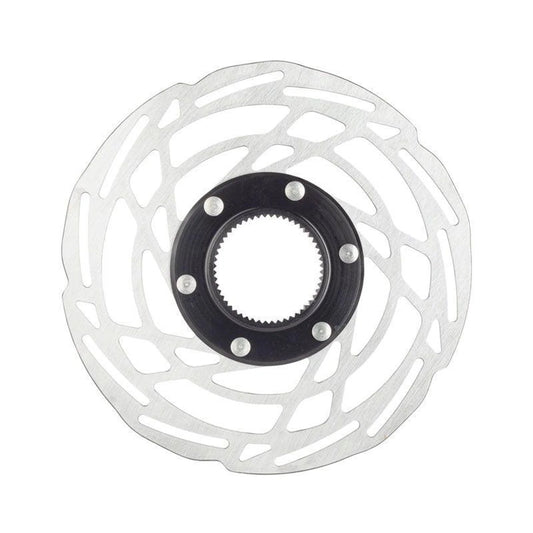 Jagwire Sport SR1 Disc Brake Rotor - 180mm, Center Lock, Silver (Bicycle Brake Rotors) – product view