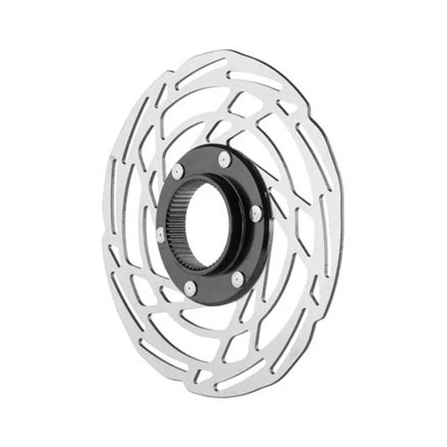 Jagwire Sport SR1 Disc Brake Rotor - 203mm, Center Lock, Silver (Bicycle Brake Rotors) – product view