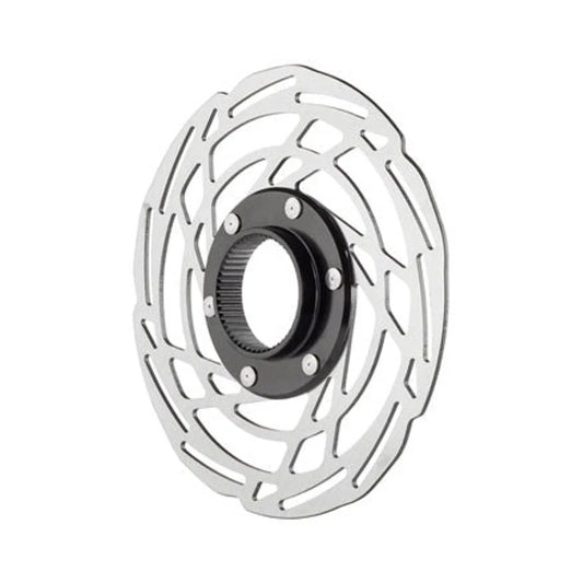 Jagwire Sport SR1 Disc Brake Rotor - 203mm, Center Lock, Silver (Bicycle Brake Rotors) – product view