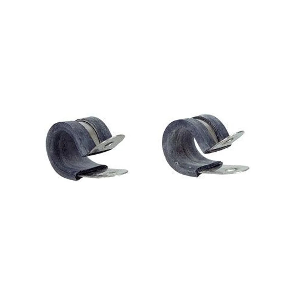 Jandd 9/16" Rubberized Clamps: Pair (Bicycle Front & Rear Racks) – studio product photo