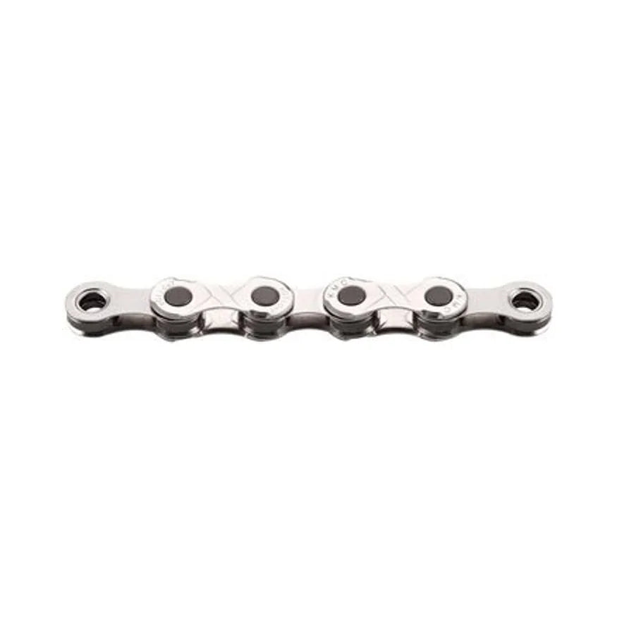 KMC eGlide Chain - 9/10/11-Speed, 132L, Optimized for Shimano CUES Drivetrain, Silver (Bicycle Chains) – studio product photo