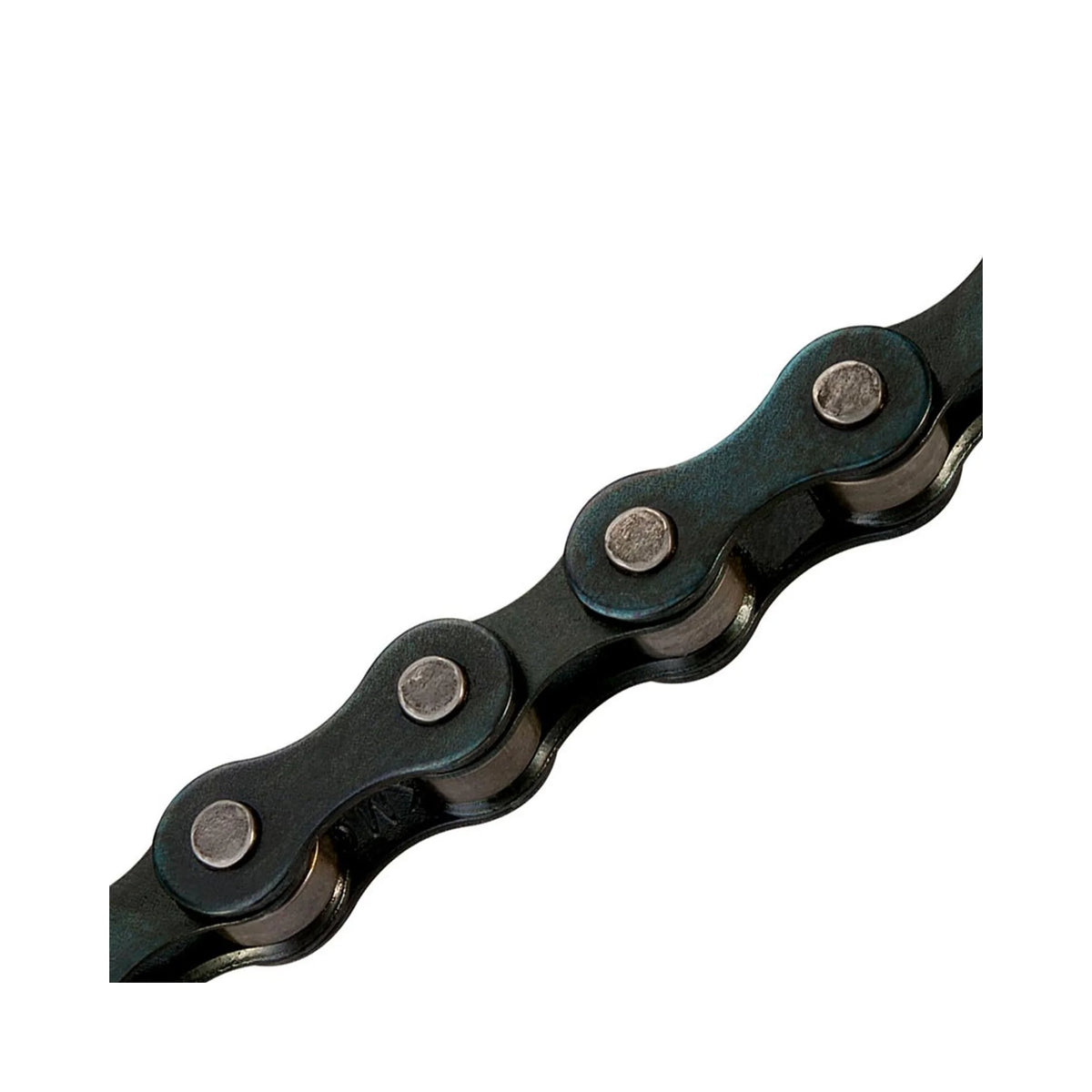 KMC, S1, Chain, Speed: 1, 1/8'', Links: 112, Black (Bicycle Chains) – studio product photo