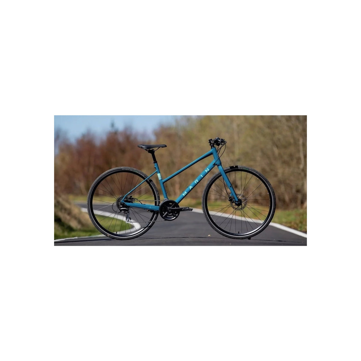 Marin Farfax 2 ST 700C Fitness Hybrid Bicycle - Green – showcase image