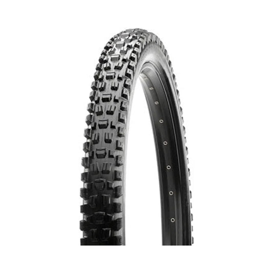 Maxxis Assegai Tire - 27.5 x 2.5, Tubeless, Folding, Black, 3C MaxxGrip, DH, Wide Trail (Bicycle Tires) – detail angle